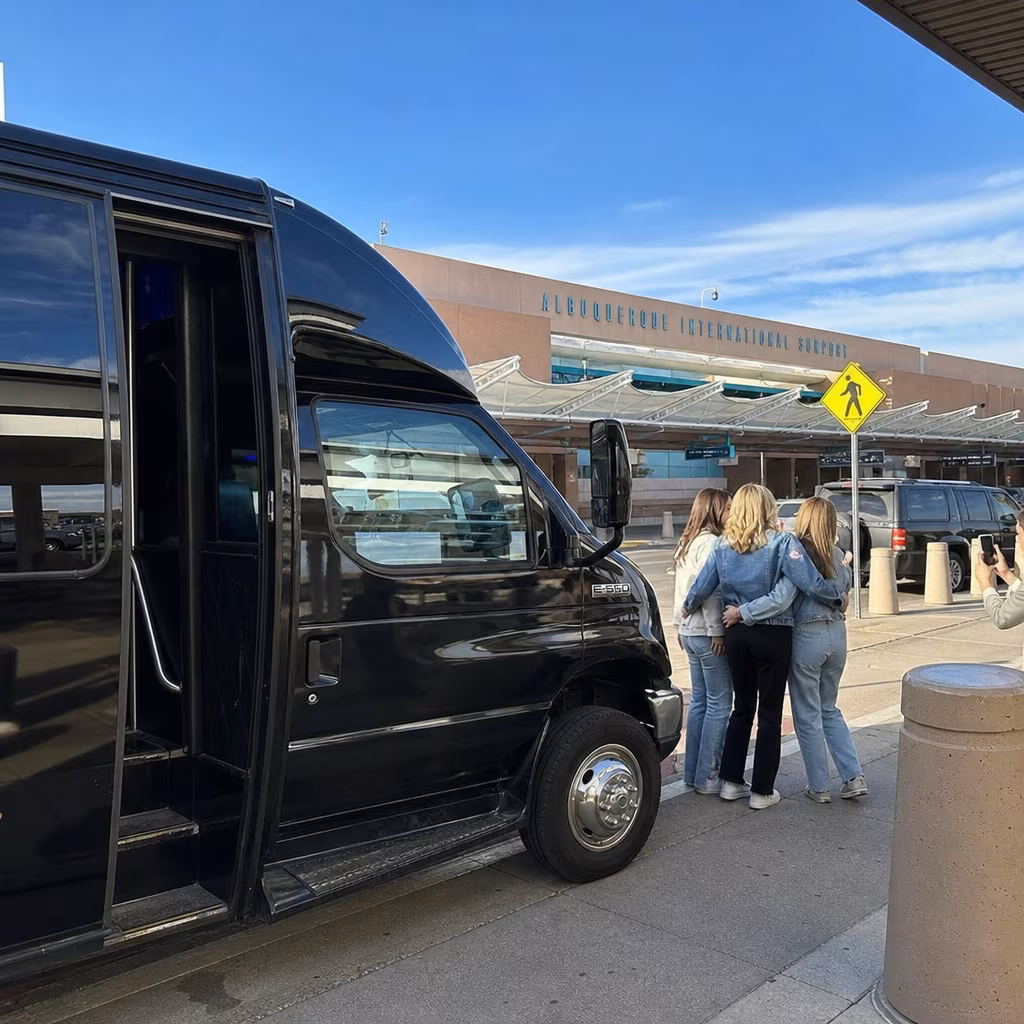 Party Bus to Albuquerque International Sunport (ABQ)