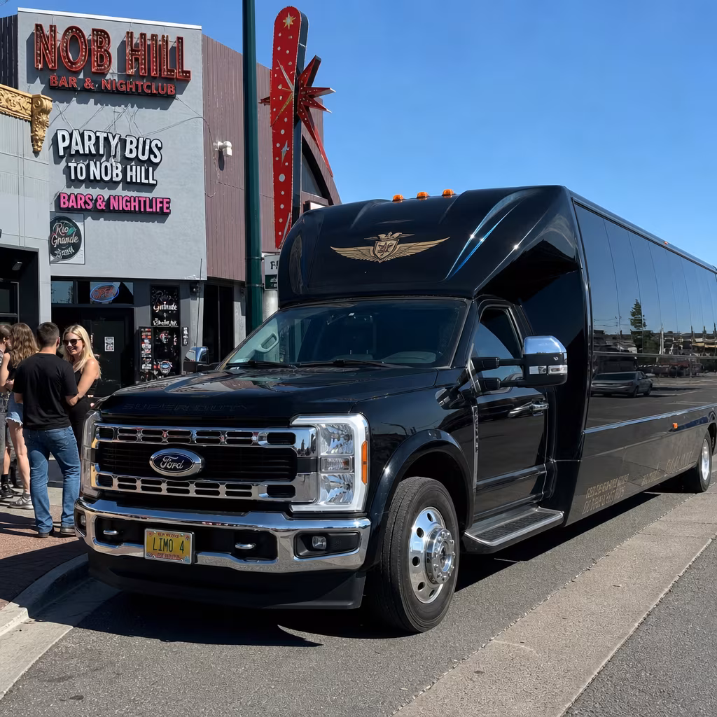 Party Bus to Nob Hill Bars and Nightlife