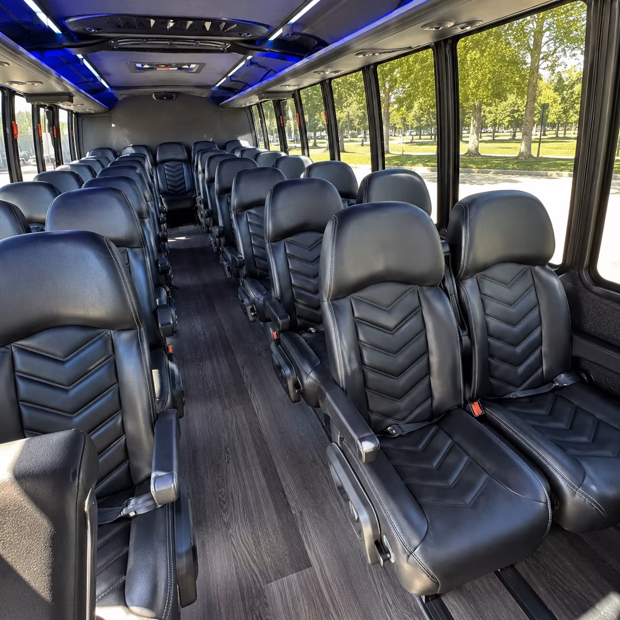 Albuquerque Airport Shuttle & Transportation party bus exterior