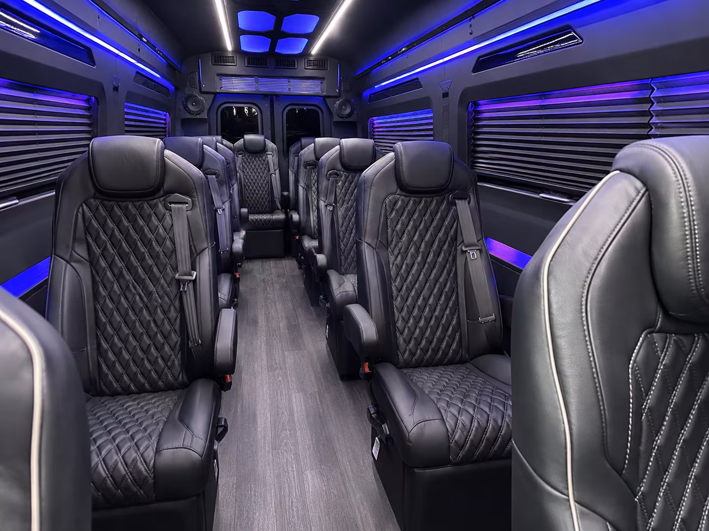 Albuquerque Airport Shuttle & Transportation party bus exterior