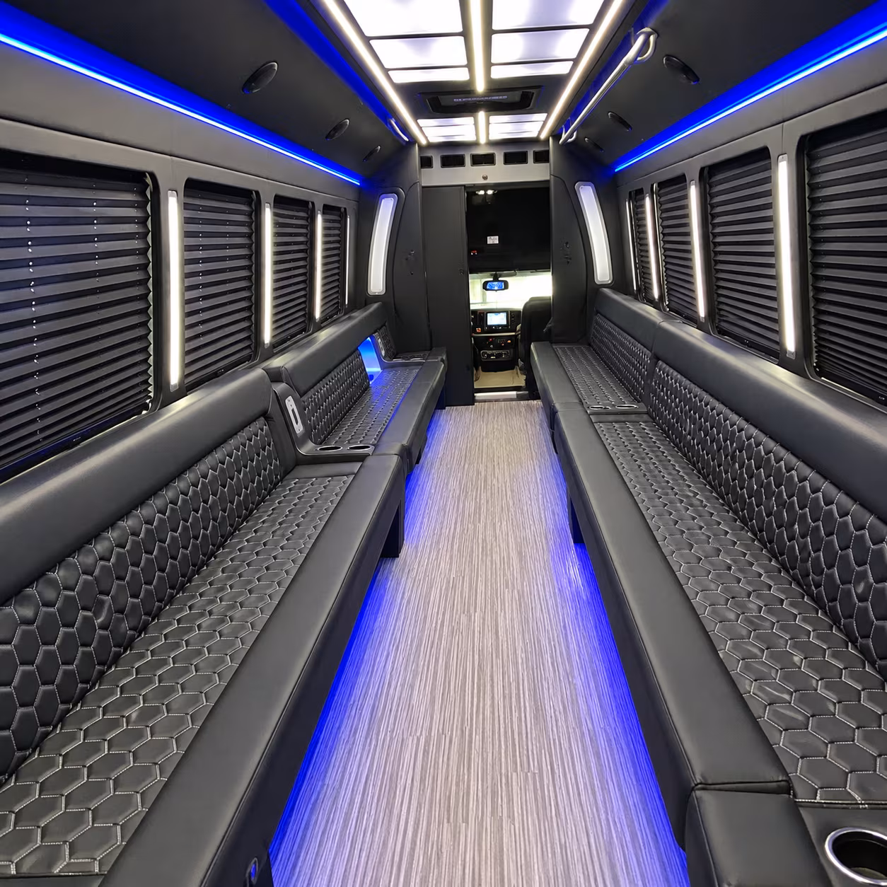 Albuquerque Birthday, Sweet 16, & Quinceañera Transportation onboard seating