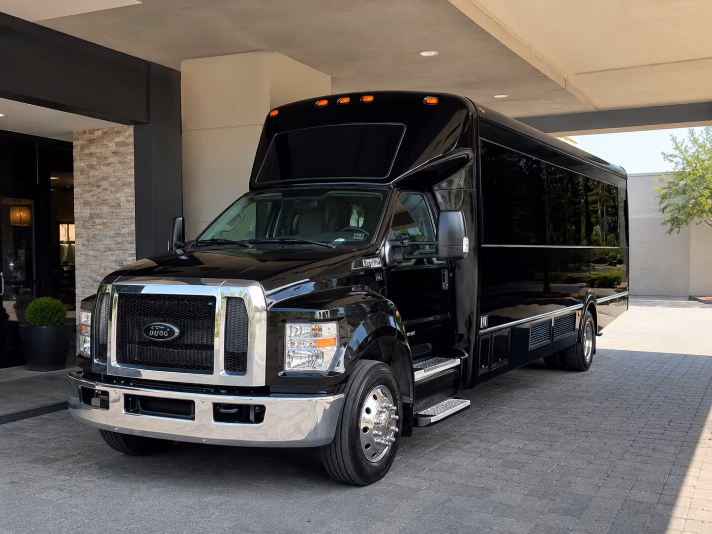 Albuquerque Concert & Music Festival Transportation party bus exterior