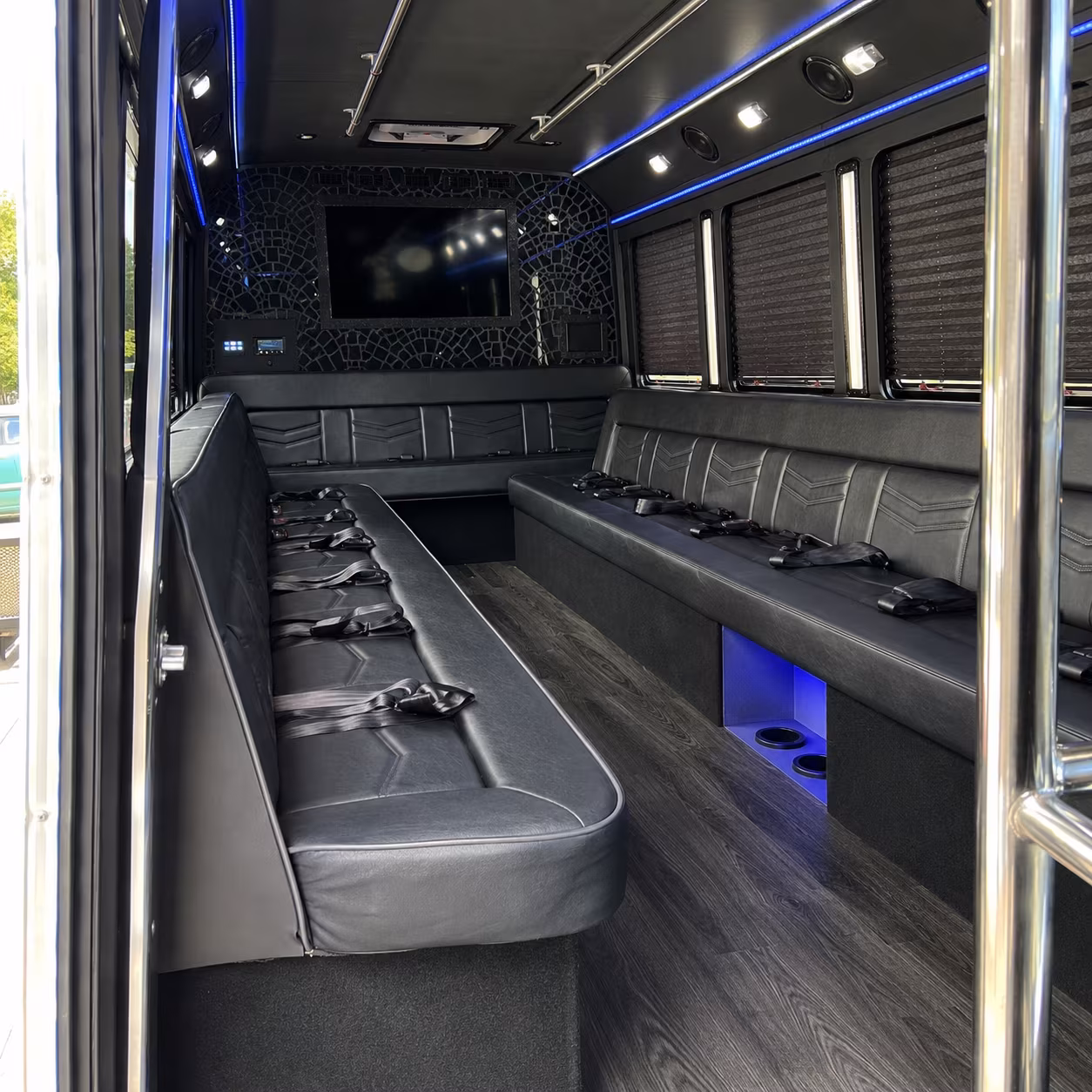 Albuquerque Concert & Music Festival Transportation party bus exterior