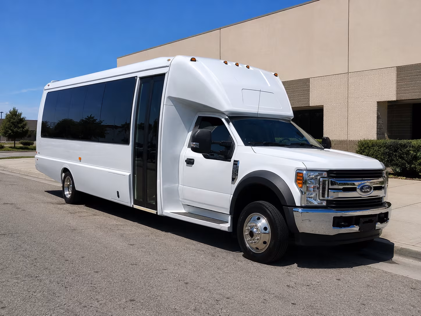 Albuquerque Corporate Transportation party bus exterior