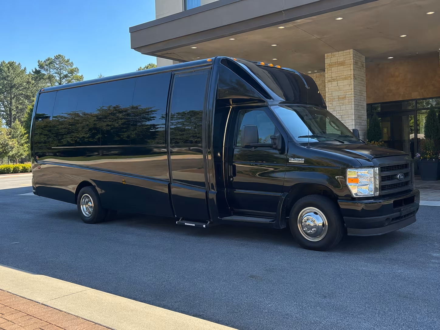 Albuquerque Corporate Transportation party bus exterior