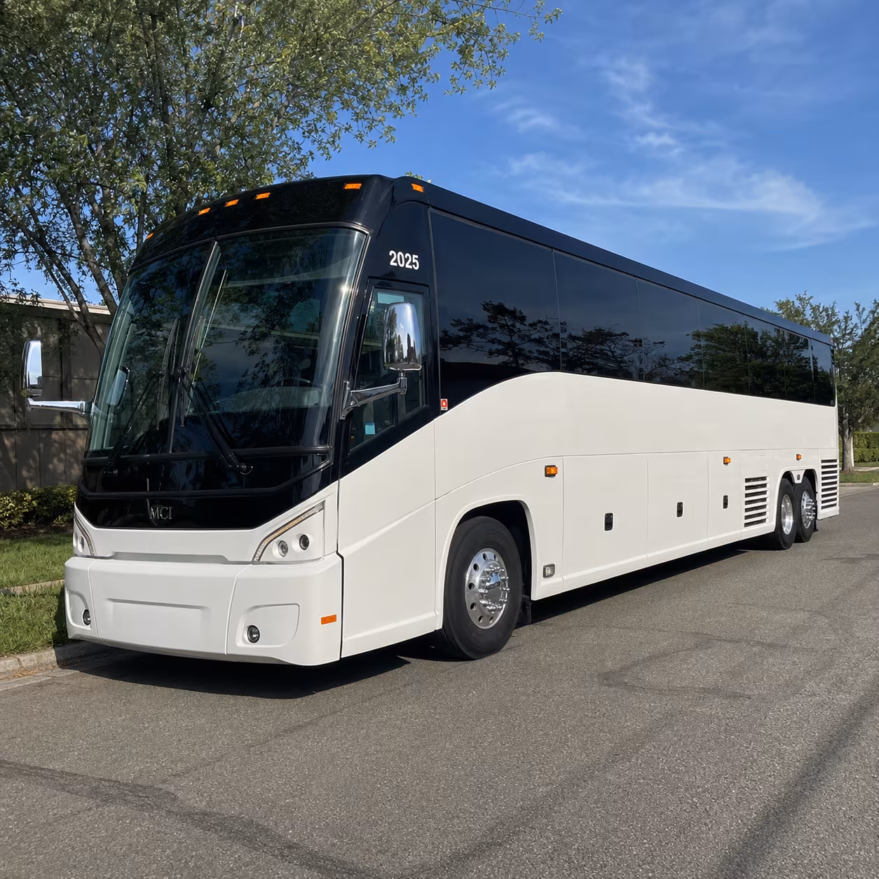 Albuquerque Corporate Transportation party bus exterior