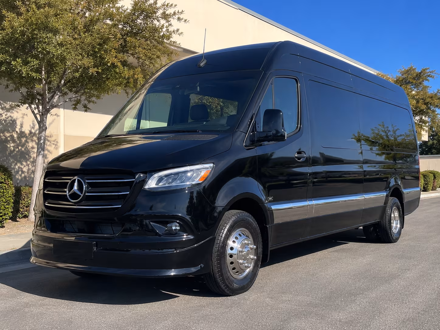 Albuquerque Corporate Transportation party bus exterior