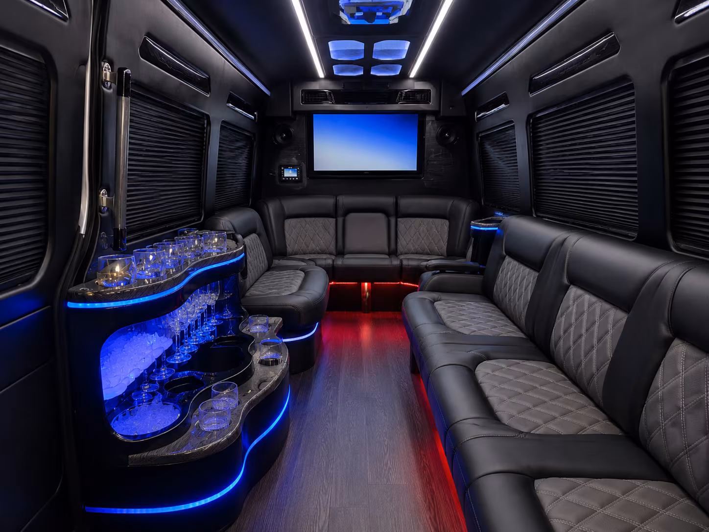 Albuquerque Corporate Transportation onboard seating
