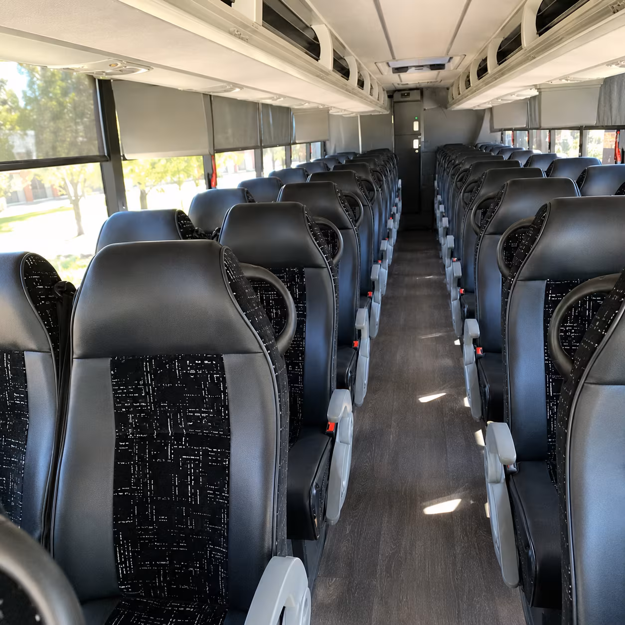 Albuquerque Corporate Transportation party bus interior