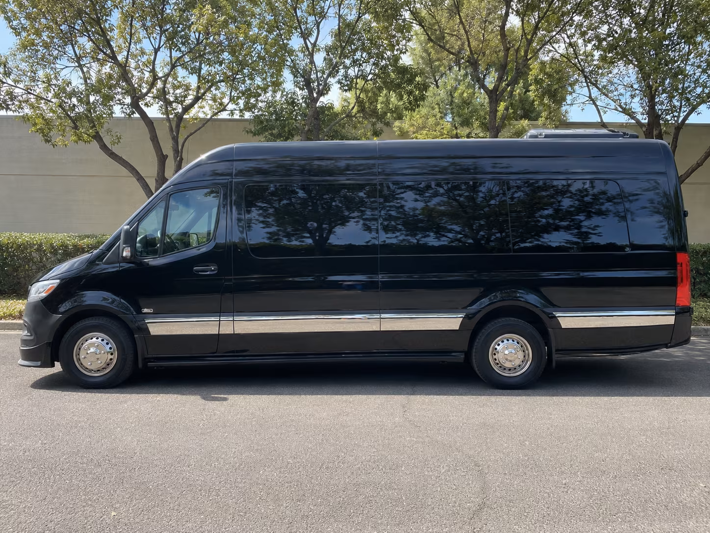 Albuquerque Corporate Transportation party bus exterior
