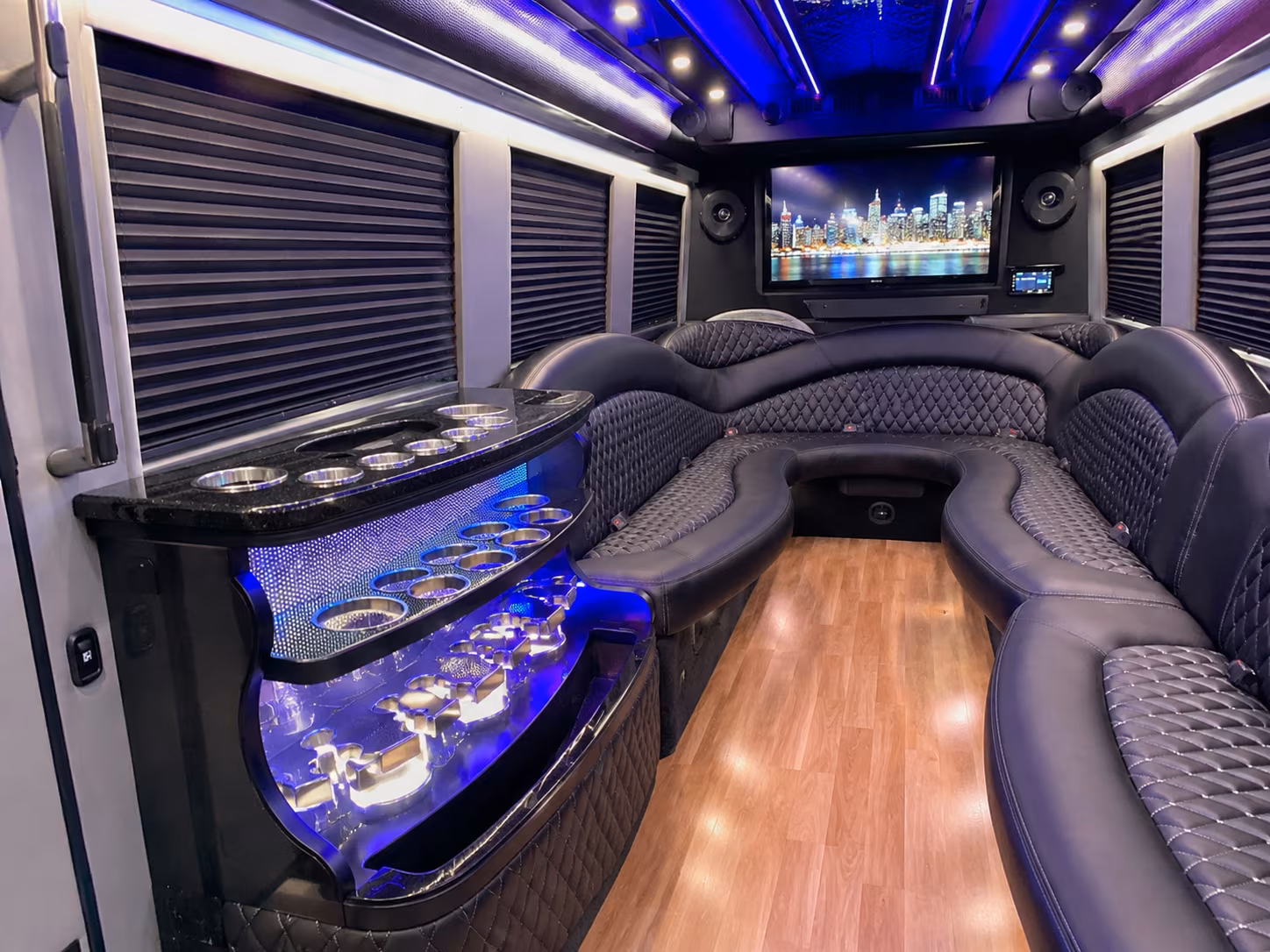 Albuquerque Private Event Transportation onboard seating