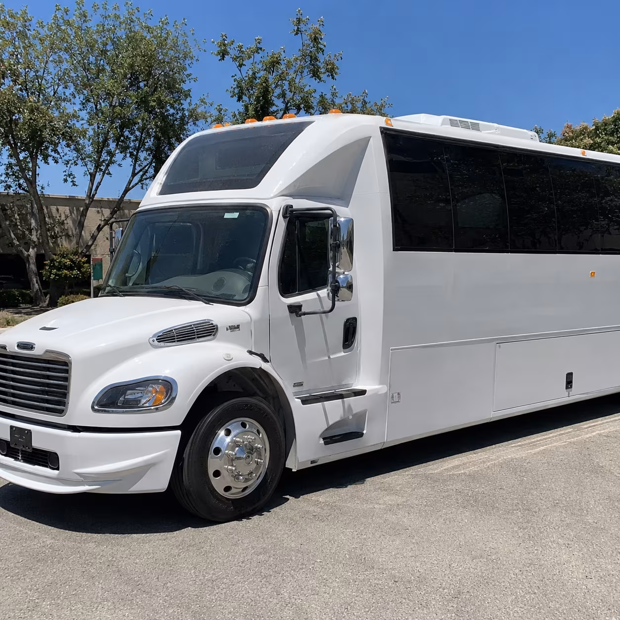 Albuquerque Prom & Homecoming Transportation party bus exterior