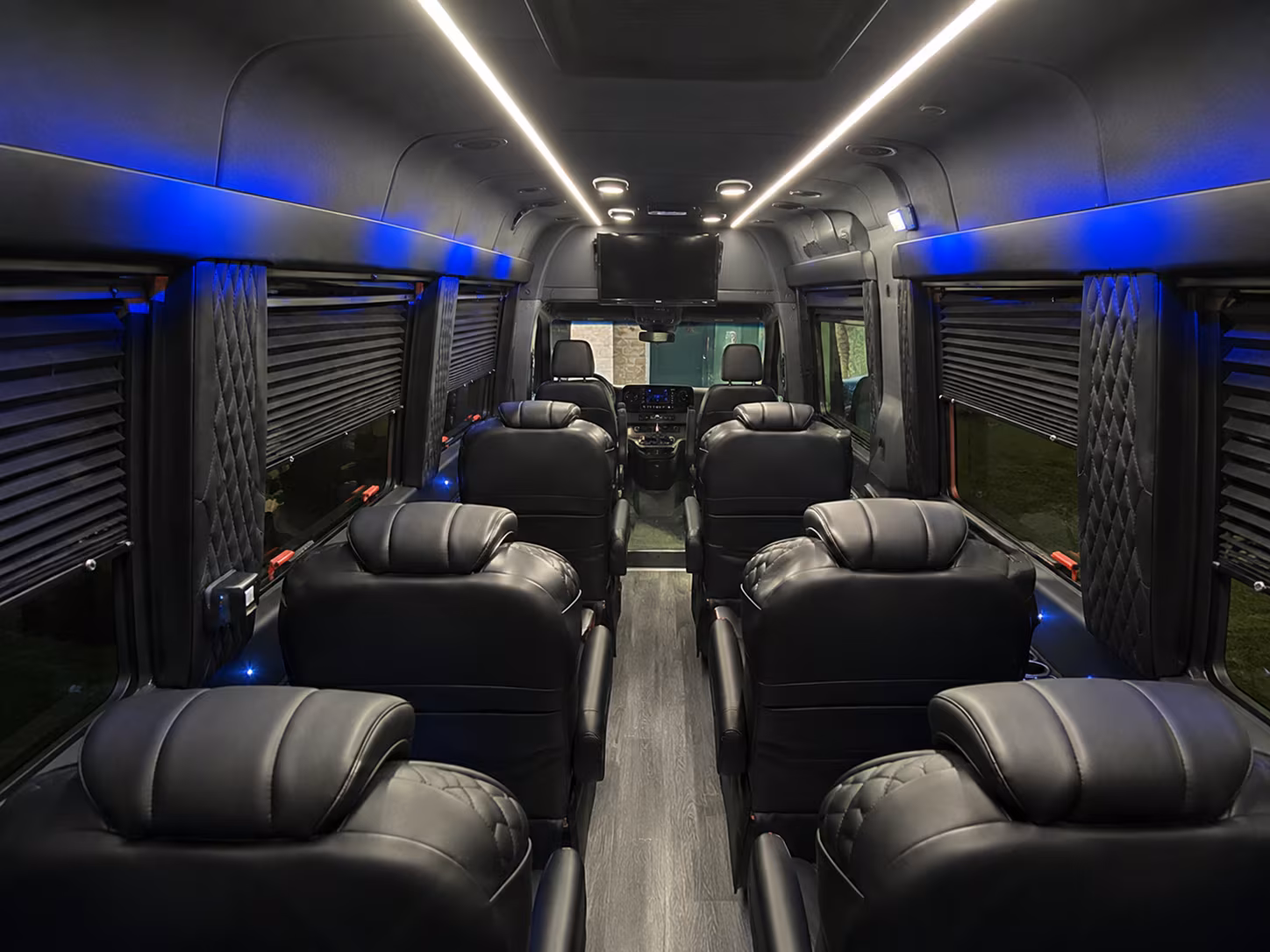 Albuquerque School Event Transportation party bus exterior