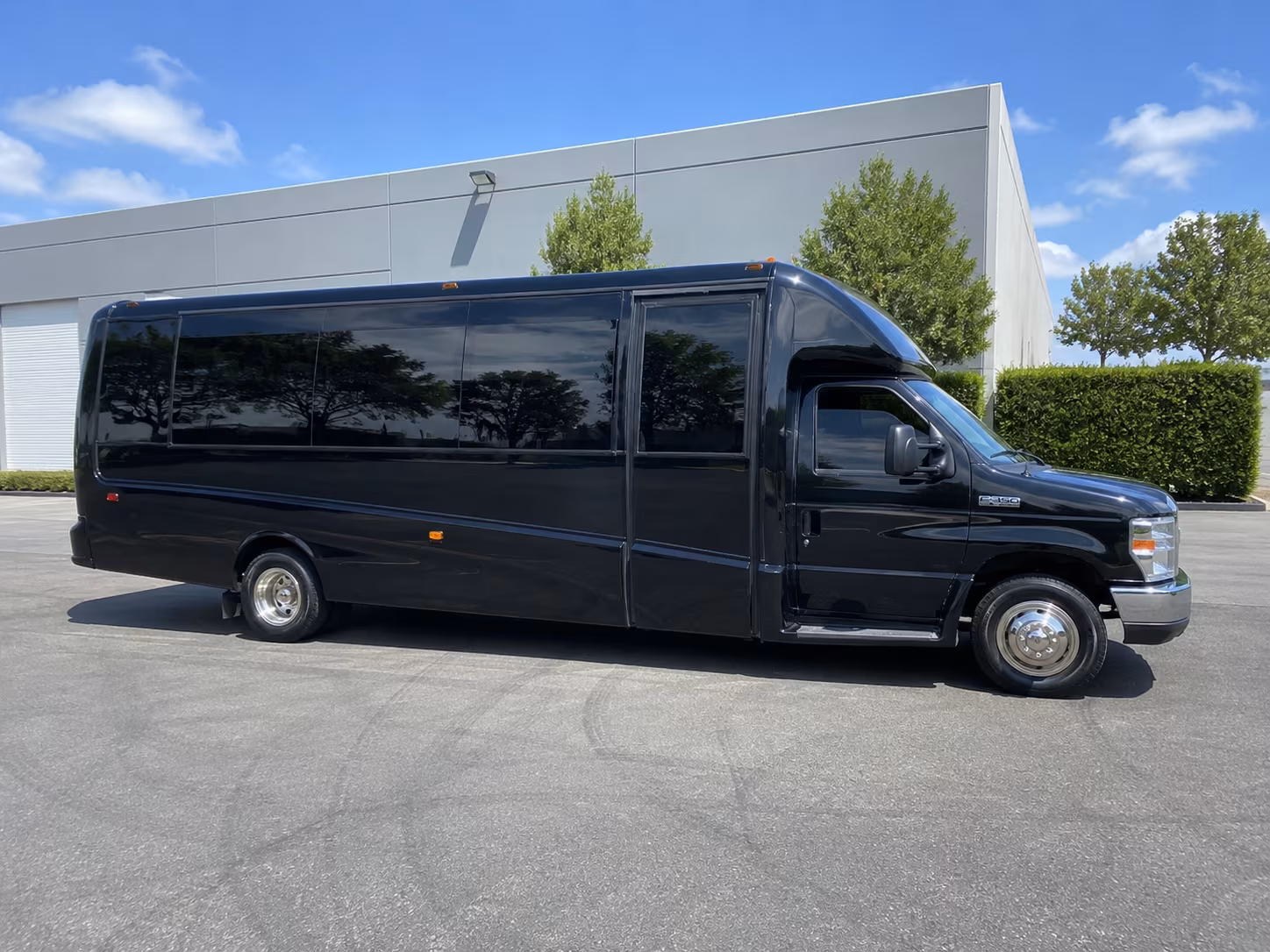 Albuquerque Sporting Event Transportation party bus exterior