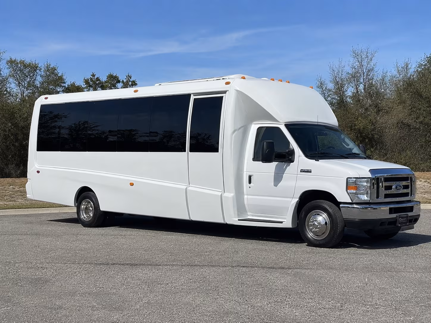 Albuquerque Winery Tour & Pub Crawl Transportation party bus exterior