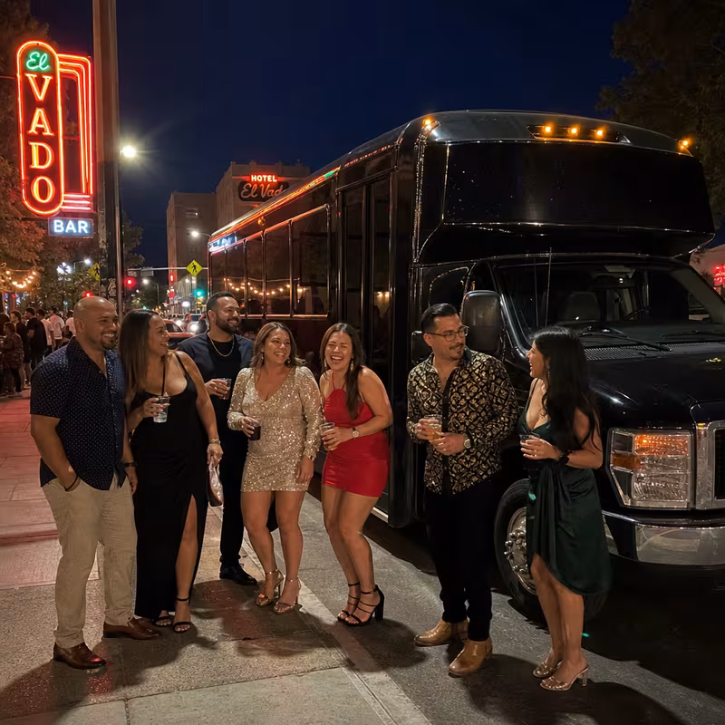 Albuquerque Birthday Transportation group transportation