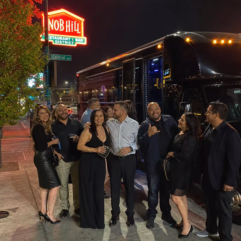 Albuquerque Private Event Transportation group transportation