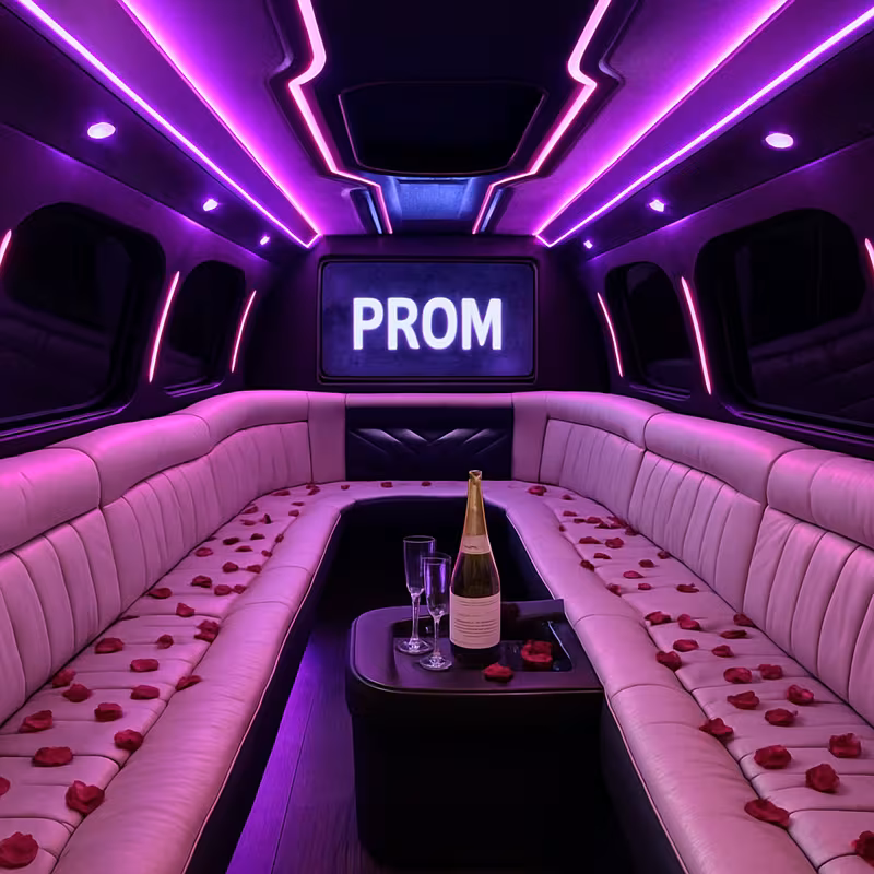 Albuquerque Prom & Homecoming Transportation fleet vehicle