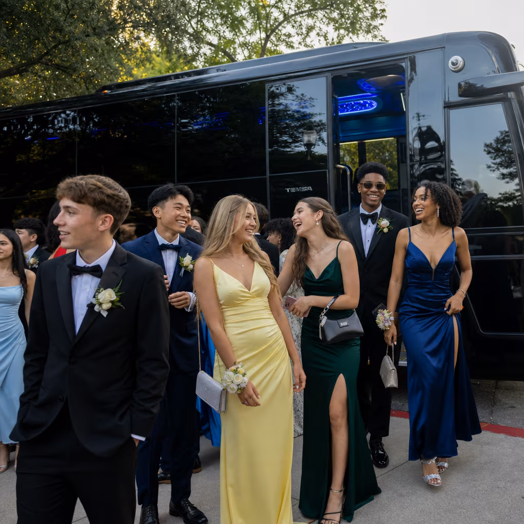 Albuquerque Prom Party Bus Rental