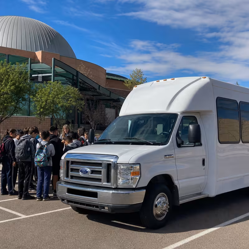 Albuquerque School Transportation onboard seating