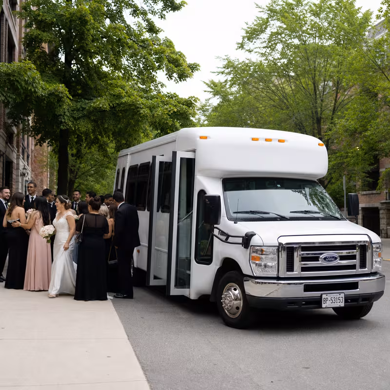 Albuquerque Wedding Transportation fleet vehicle